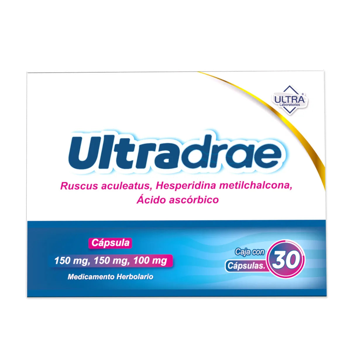 ULTRADRAE 30 CAPS 150/150/100 MG