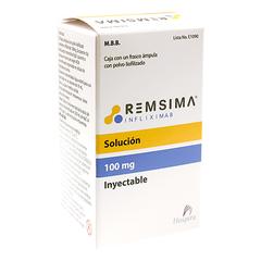 REMSIMA 100 MG SOL INY F A