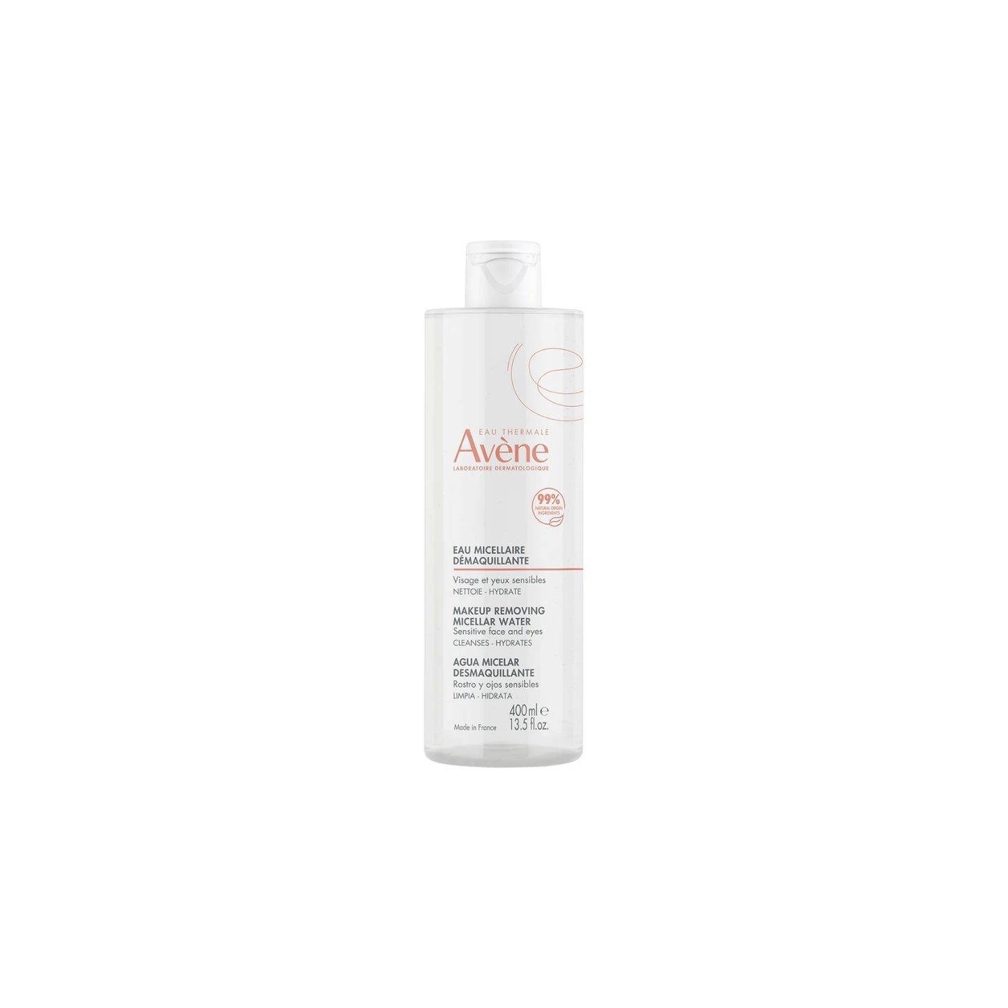 AVENE AGUA MIC LIMP DESM 400ML