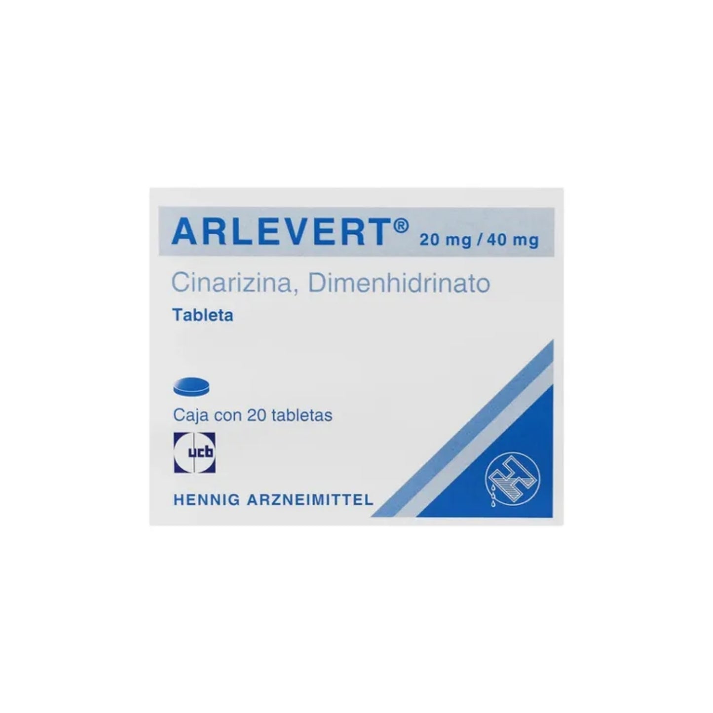 ARLEVERT 20 MG/40 MG 20 TAB