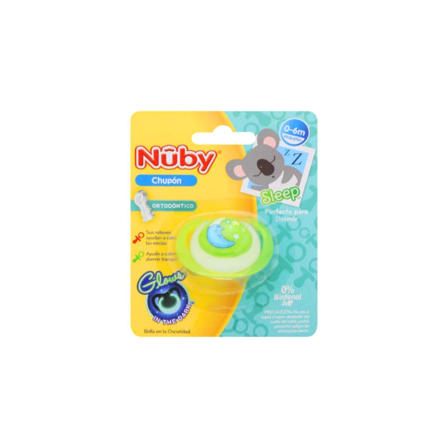 CHUPON NUBY GOOD NITE 0-6 MESES