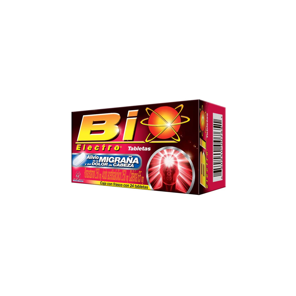 BIO-ELECTRO250/250/65MG 24 TAB