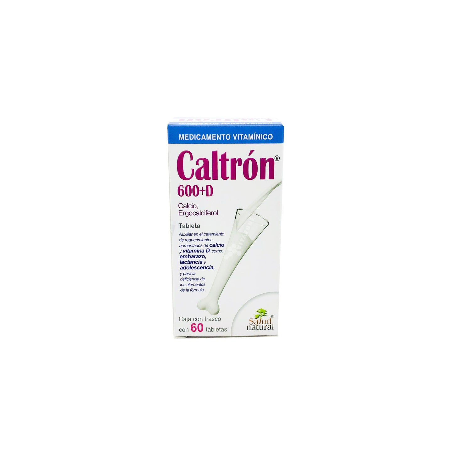 CALTRON 600+D TAB. CAJA C/FCO. C/60