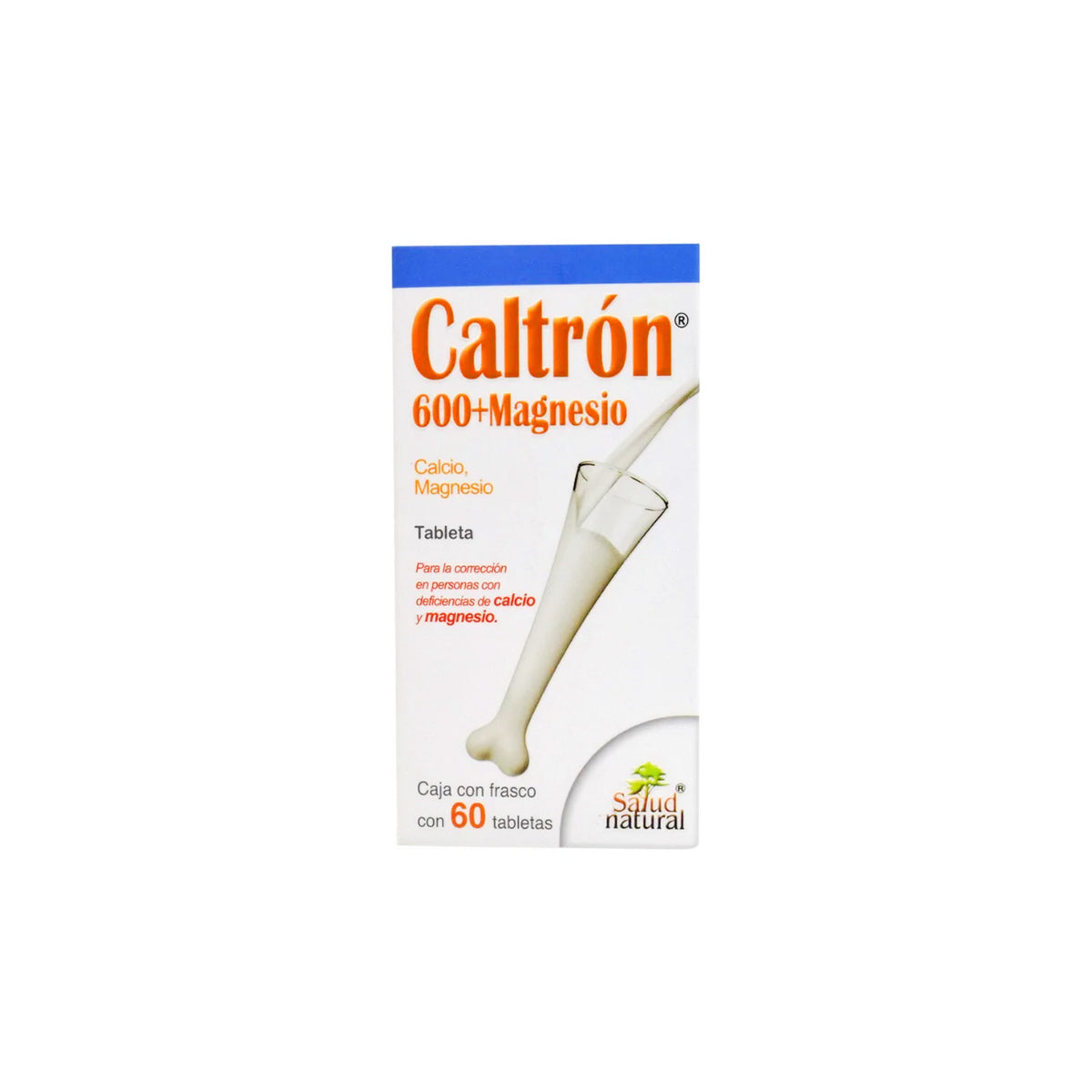CALTRON 600+MAGNESIO TAB. CAJA C/FCO. C/60