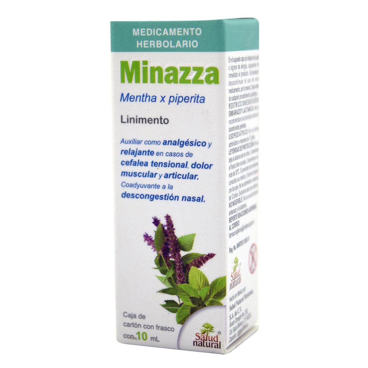 MINAZZA (MENT,PIPE,LINIMEN) 1 GTAS 10 ML