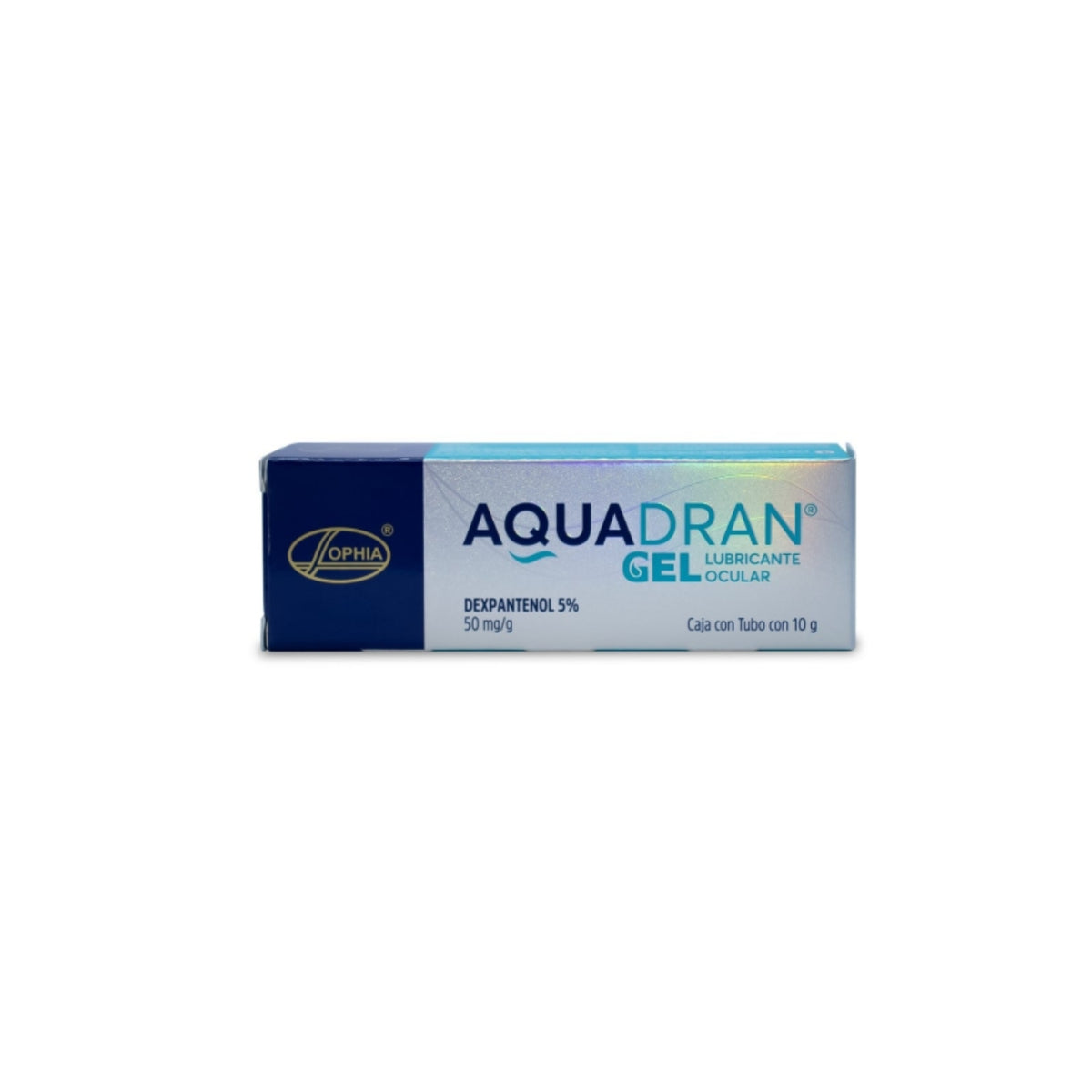 AQUADRAN 50MG/G GEL LUBR OC TB10G