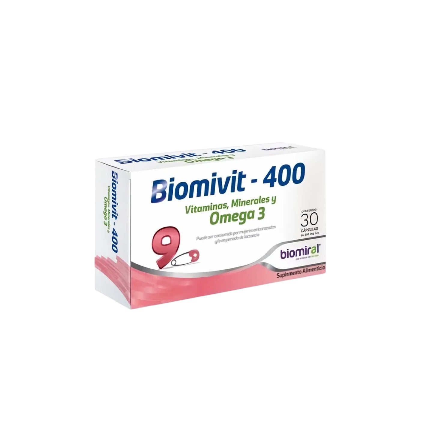 BIOMIVIT-400 CAP CAJA C30