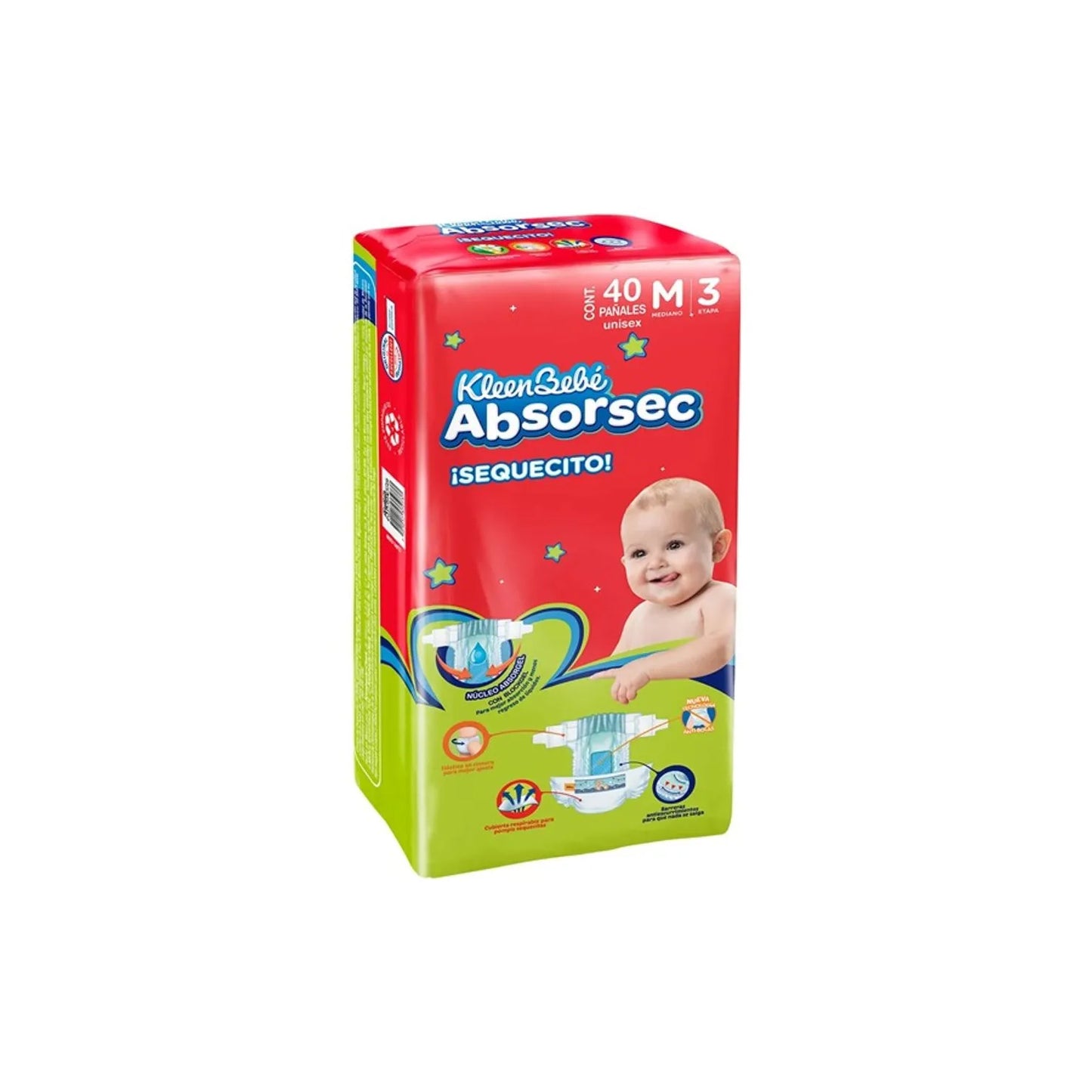 K BB ABSORSEC ULTRA MED C40