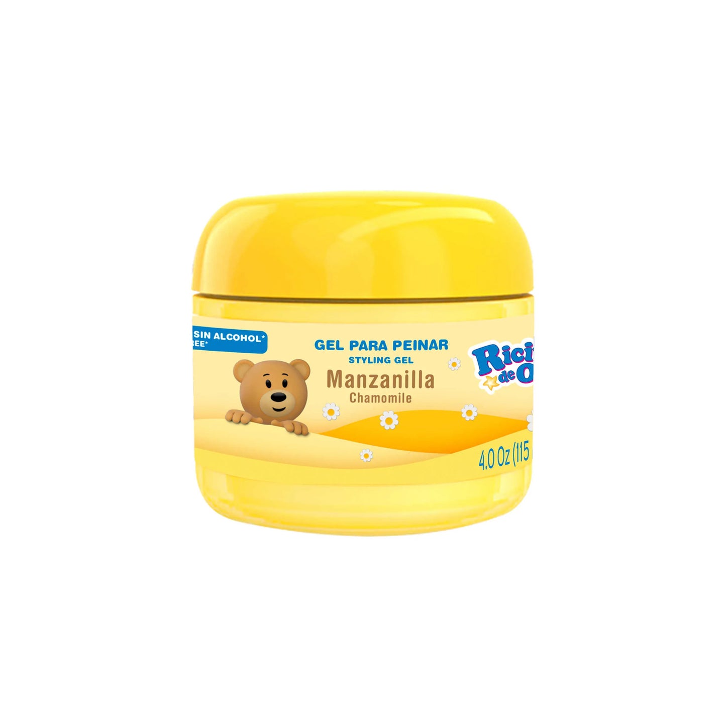 GEL RICITOS DE ORO MANZANILLA PARA PEINAR ENV. C/115 G.