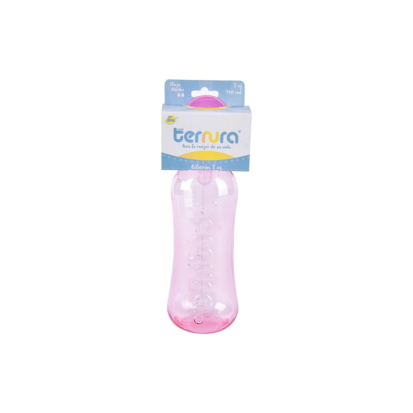 BIB TERNURA COLOR C/MAMILA 8 OZ