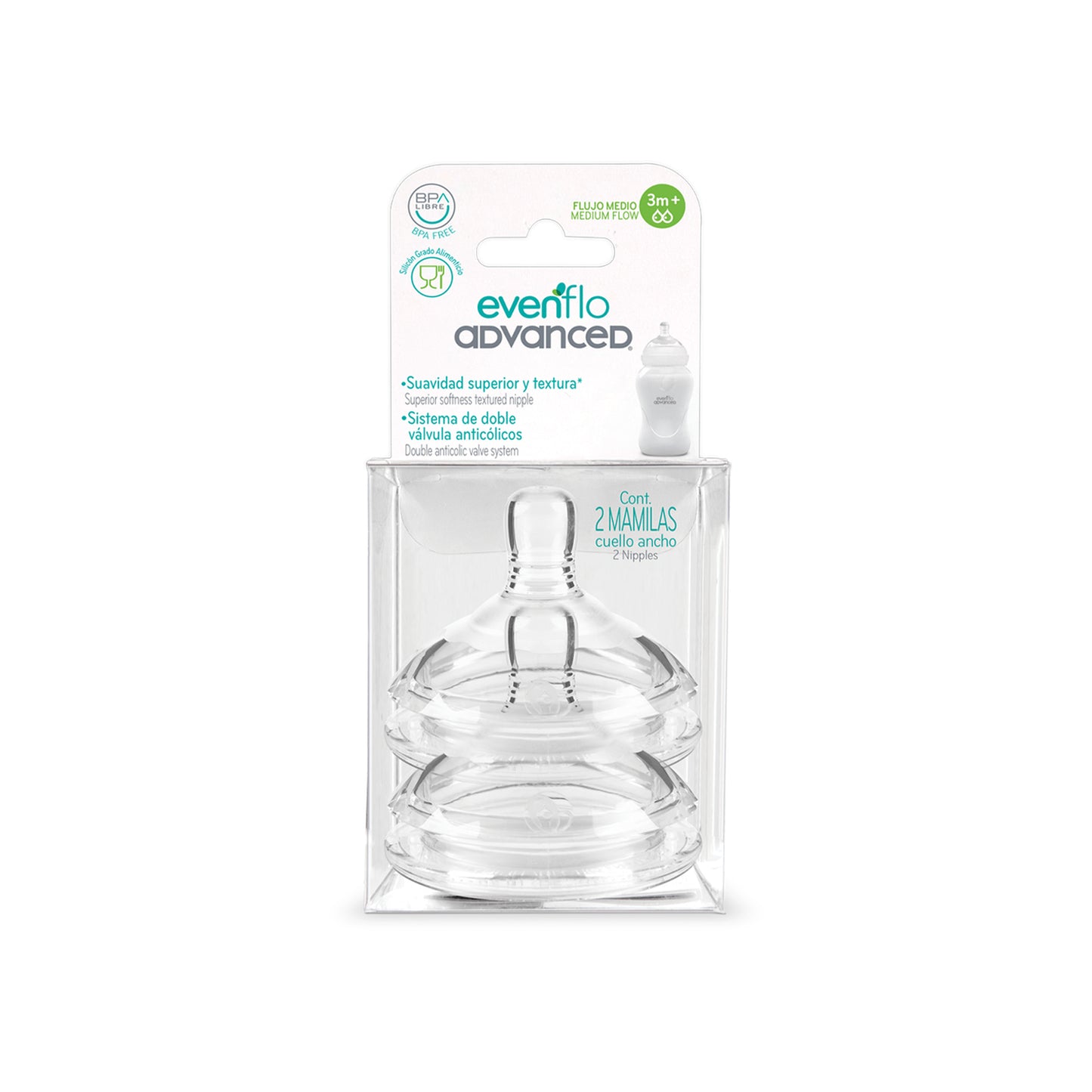MAMILA ADVANCED BOLD FLU-MED C/2