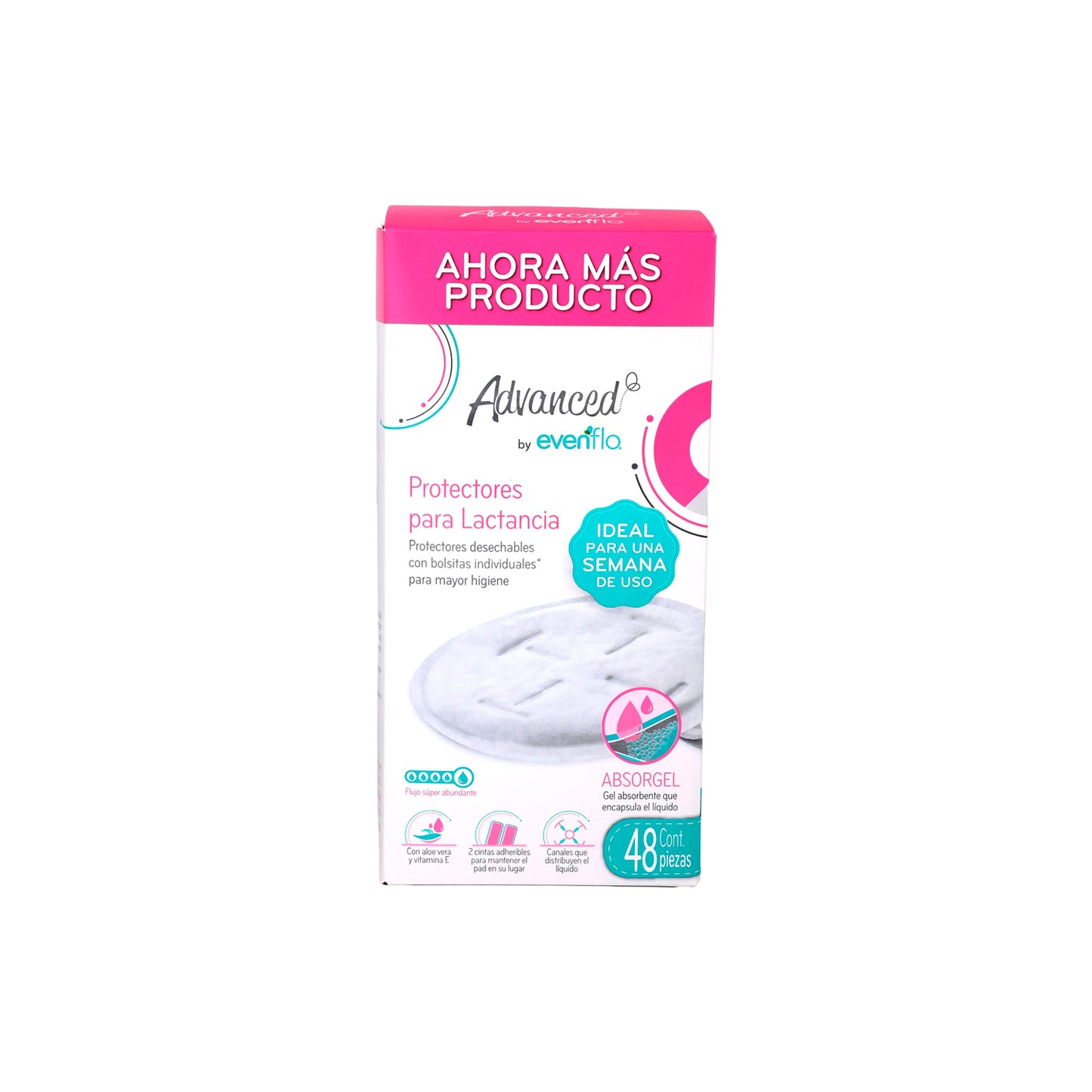 PROTEC LACT EVENFLO ABSORG C/48