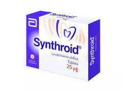 SYNTHROID 25 MCG 30 TAB