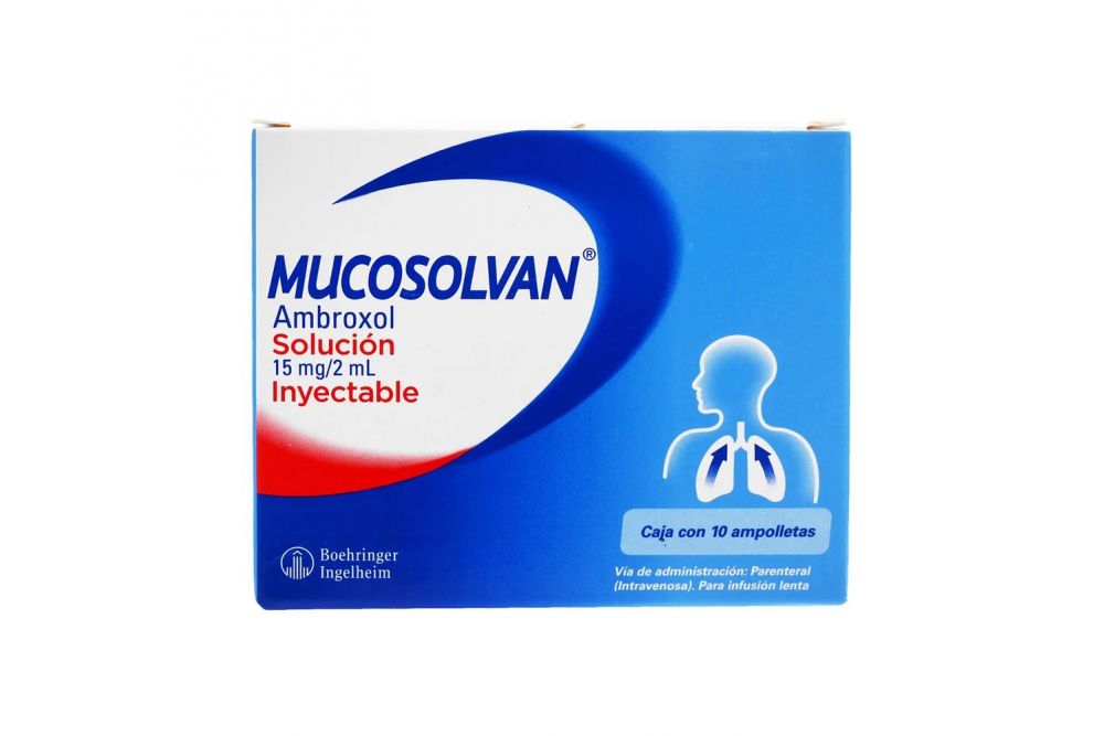 MUCOSOLVAN 10X2 ML AMP