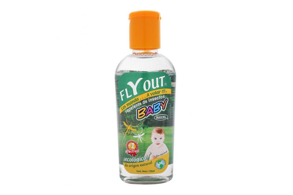 REPEL FLY OUT BABY ECOLOGIC 130 ML