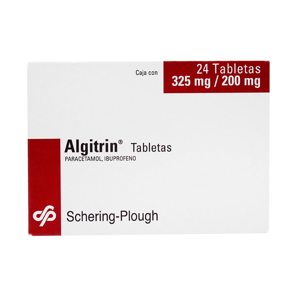 ALGITRIN 325/200 MG 24 TAB