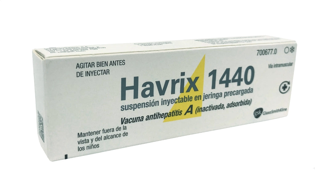 HAVRIX AD 1440 VACUNA C/1 JERINGA PRELLENADA