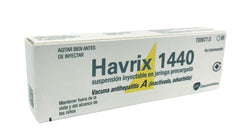 HAVRIX AD 1440 VACUNA C/1 JERINGA PRELLENADA