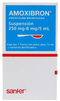 AMOXIBRON 250 MG 75 ML SUSP