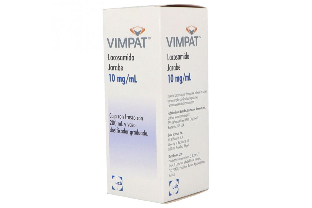 VIMPAT 10MG/ML JBE 200ML