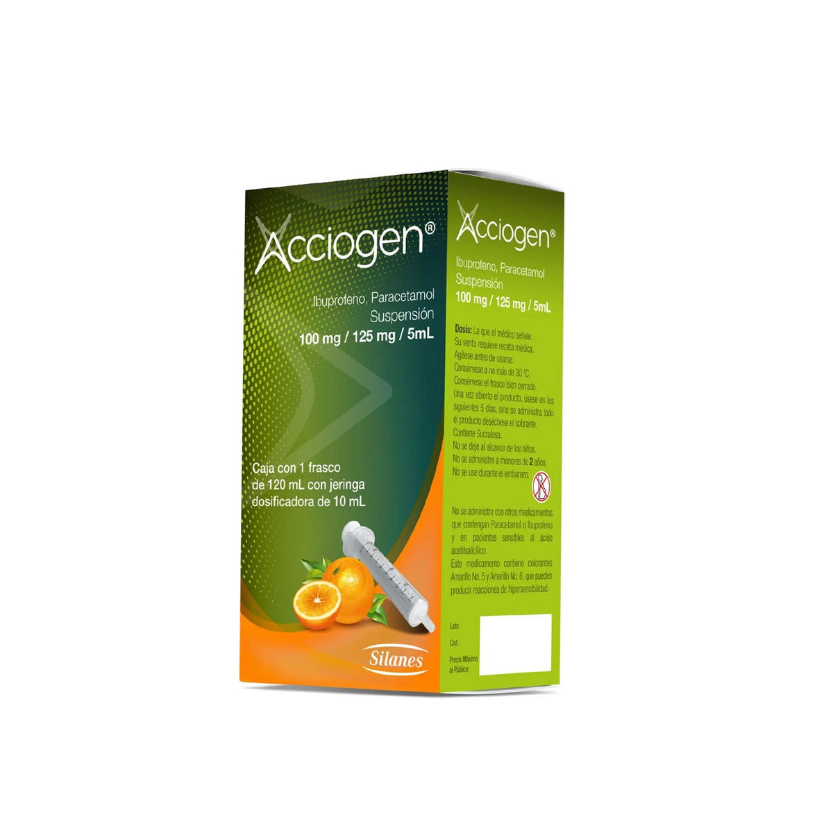 ACCIOGEN 100/125 MG SUSP 120 ML
