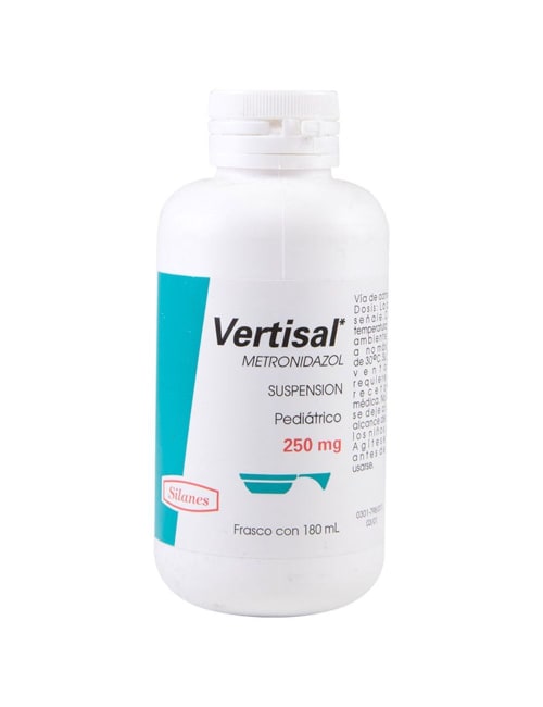 VERTISAL SUSP .250MG FCO. C/180 ML.