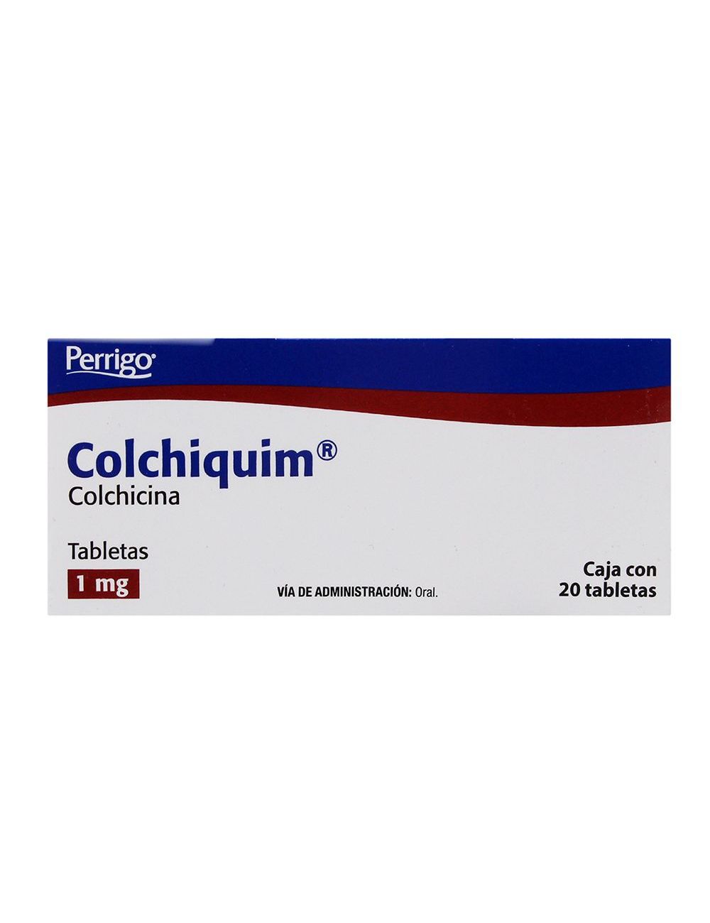 COLCHIQUIM TAB. 1 MG. CAJA C/20