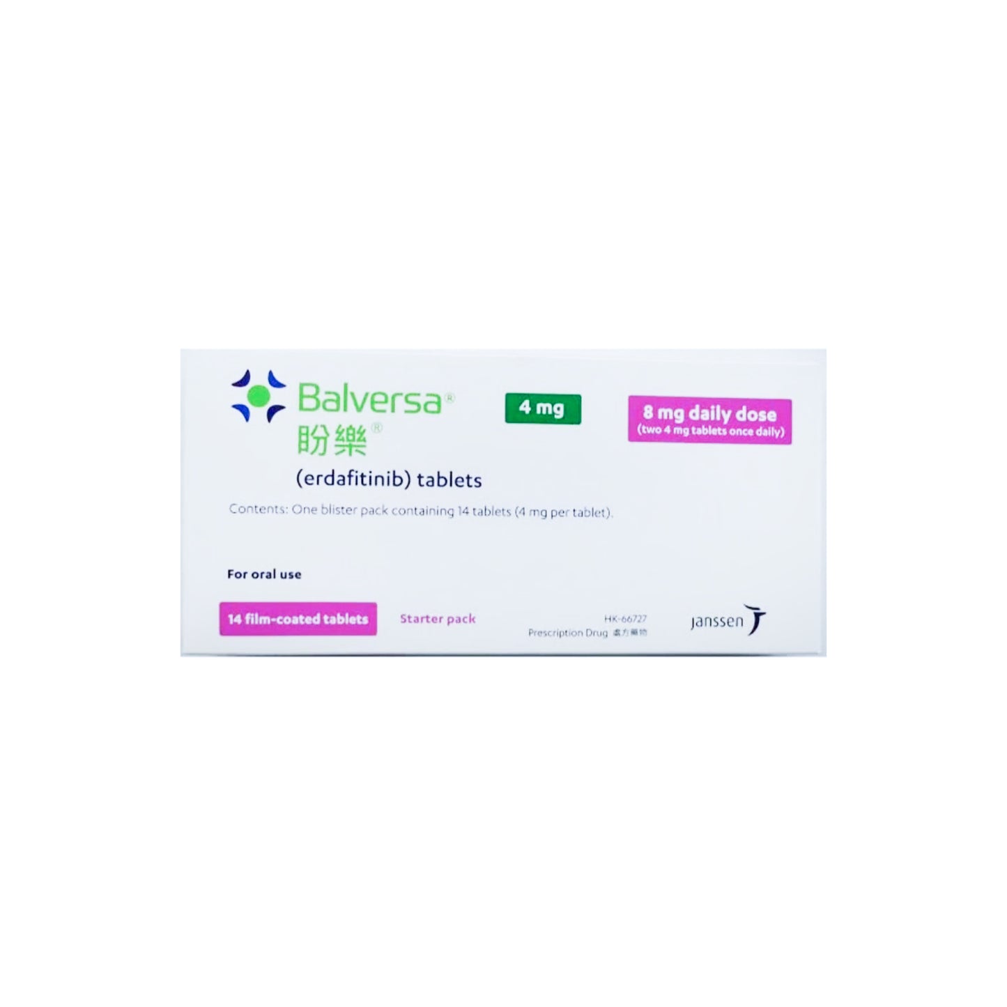 BALVERSA 4 MG 14 TAB
