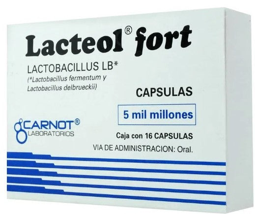 LACTEOL-FORTE 170 MG 16 CAPS
