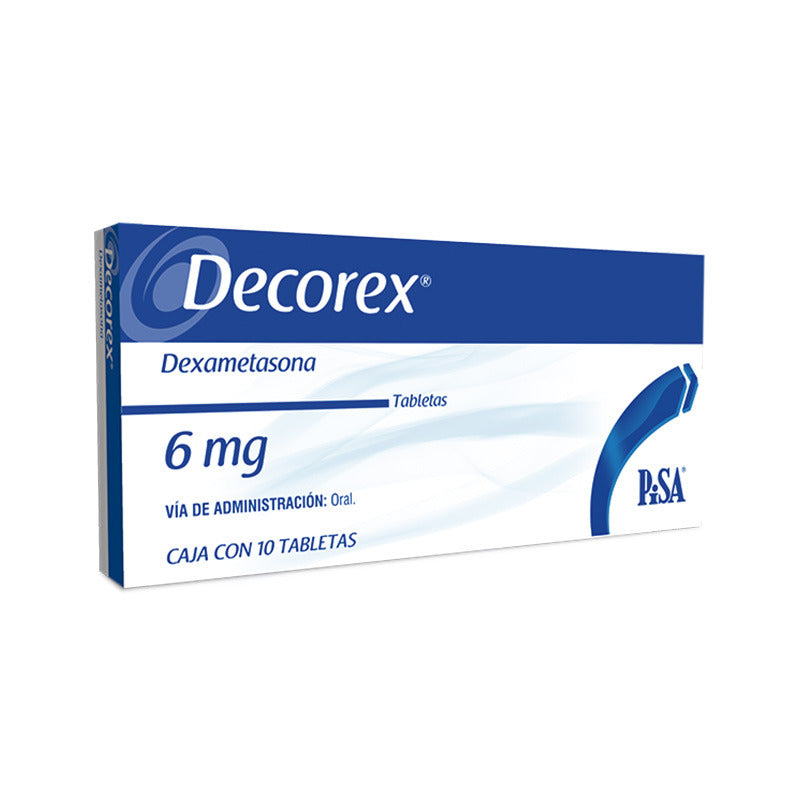 DECOREX 6MG - TAB 10