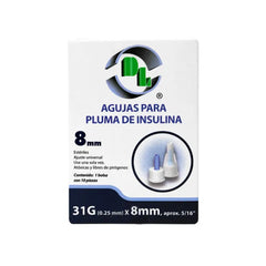 AG DESCH PLUMA INSUL 31GX8MM 10PZ
