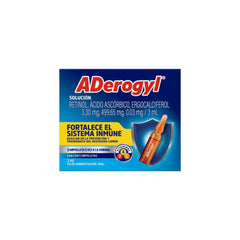 ADEROGYL 15 ORAL 5X3 ML AMP