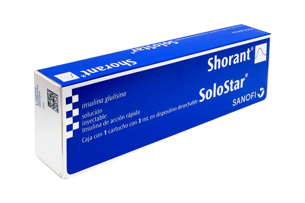 SHORANT SOLOSTAR 100UI SOL INY1X3ML