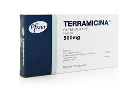 TERRAMICINA 500 MG 16 CAPS