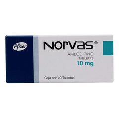 NORVAS 10 MG 20 TAB