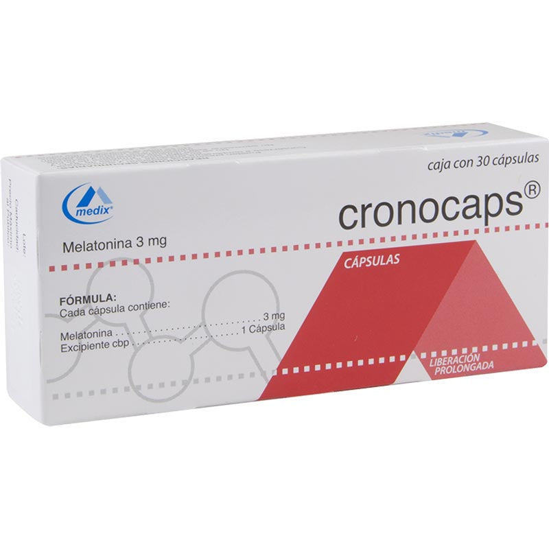 CRONOCAPS 3 MG 30 CAPS