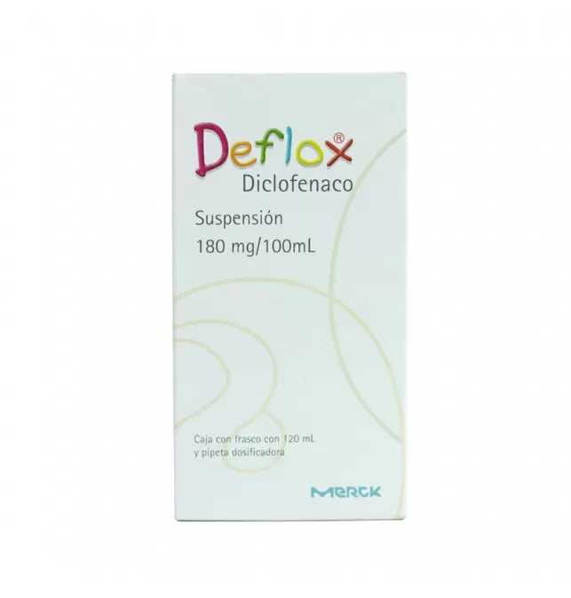 DEFLOX 180MG SUSP 120ML