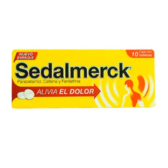 SEDALMERCK C/10 TABS
