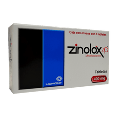 ZINOLOX 4G 400MG TAB C5