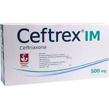 CEFTREX IM (CEFTRIAXONA) 500MG INY C/1