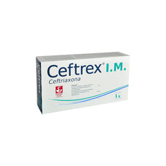 CEFTREX IM 1G INY C1