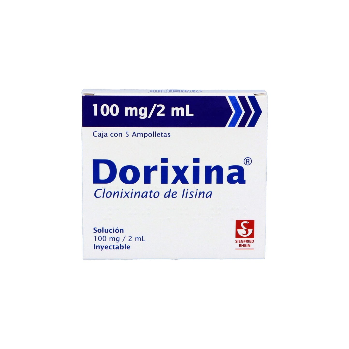 DORIXINA 100MG INY AMP 2ML C5