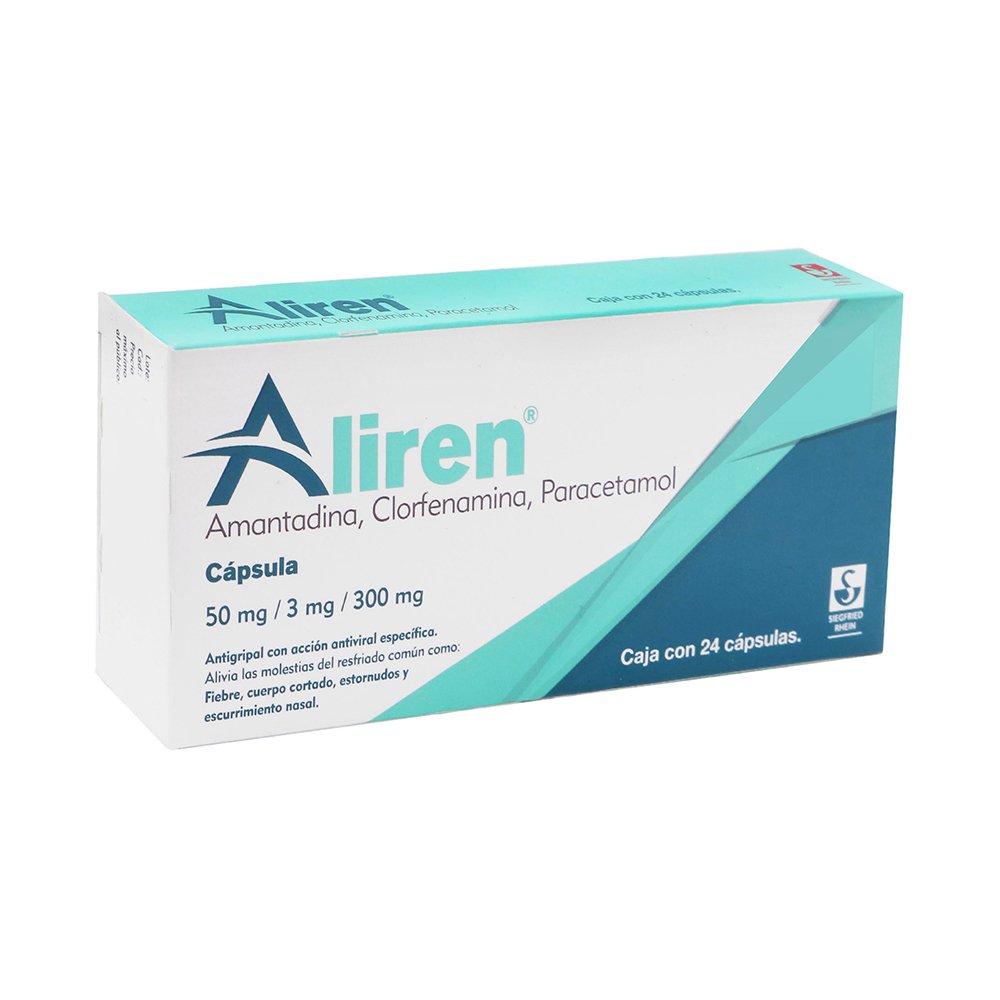 ALIREN 50/3/300MG - CAP 24