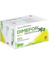 DIMEFOR XR 500MG - TAB 60