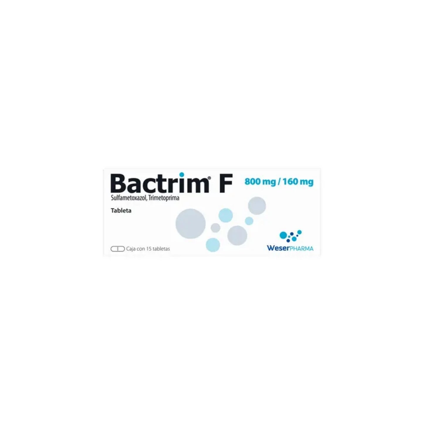 BACTRIM F 800/160 MG 15 TAB