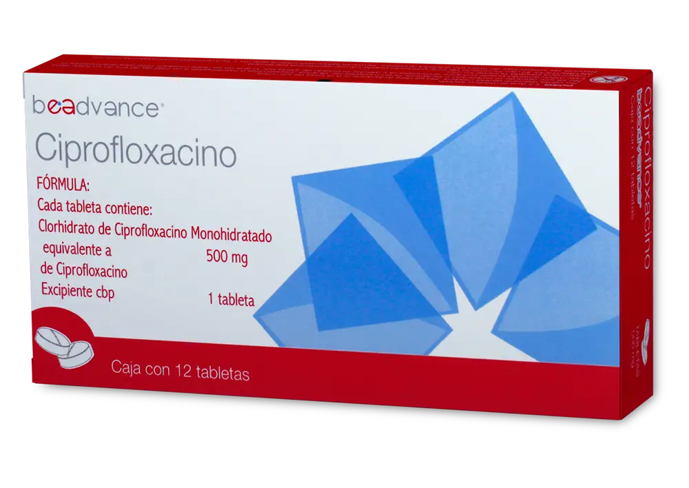 CIPROFLOXACINO 12 TAB 500 MG