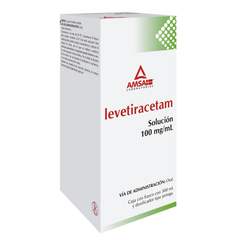 LEVETIRACETAM SOL. ORAL 100 MG./ML. FCO. C/300 ML.