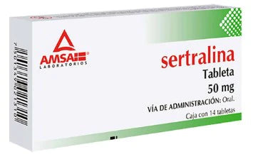 SERTRALINA TAB 50 MG CAJA C14