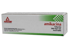 AMIKACINA IM 500MG AMP1X2 LGEN