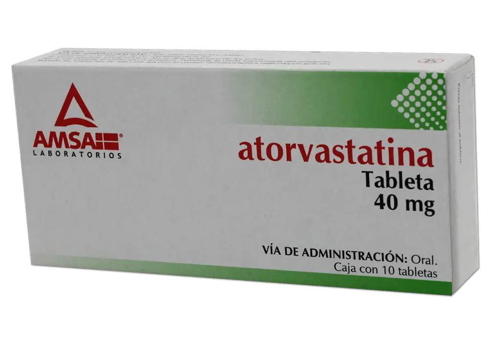 ATORVASTATINA 10 TAB 40 MG